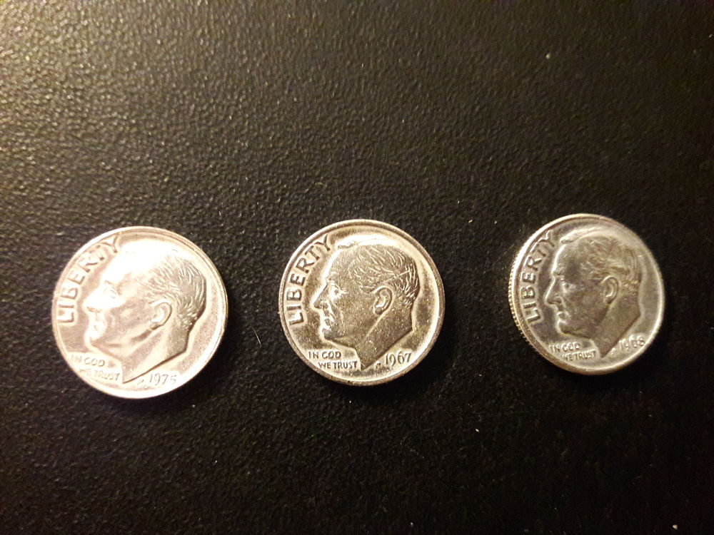 Newbie-Needs-Help-With-Three-Silver-Roosevelt-Dimes-1967,68-And-1975